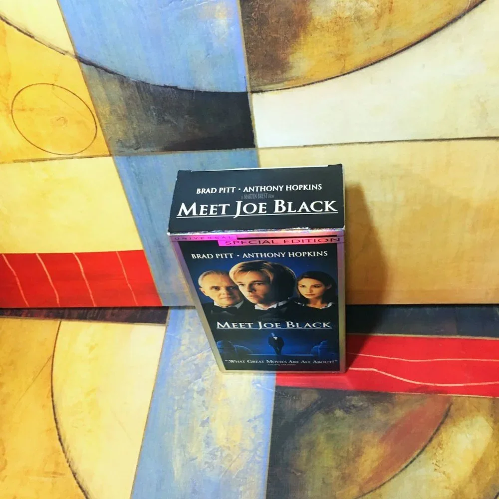 [VHS] MEET JOE BLACK - 90's BRAD PITT - ROMANCE MYSTERY - *USED* VIDEO TAPES